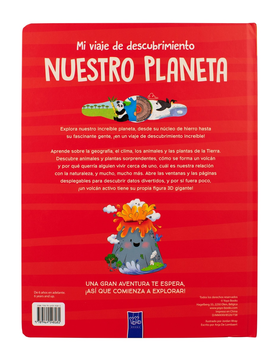 Mi viaje de descubrimiento nuestro planeta de Jo Dupre Bvba (Yoyo Books) 2