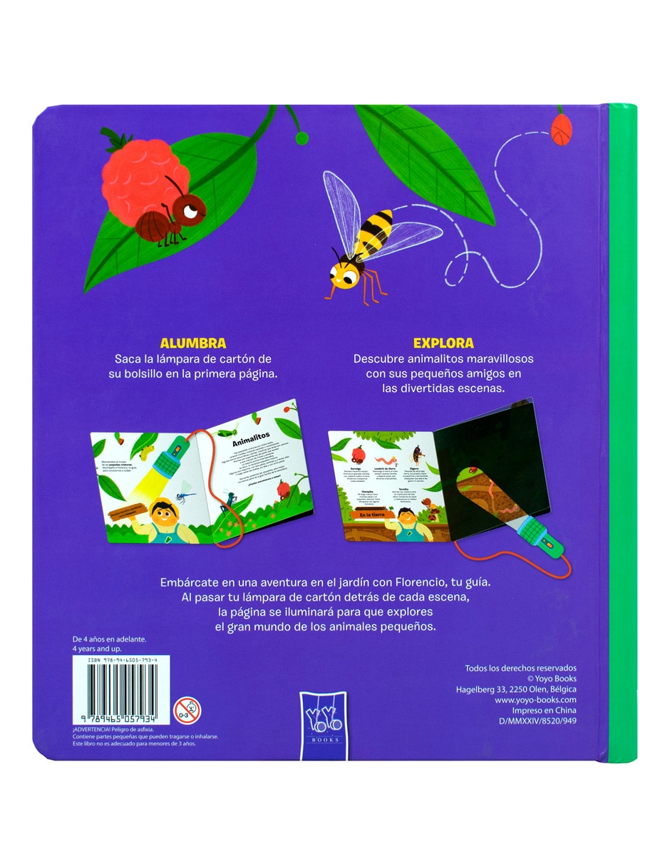 ¡Alumbra y explora! Animalitos de Jo Dupre Bvba (Yoyo Books) 2
