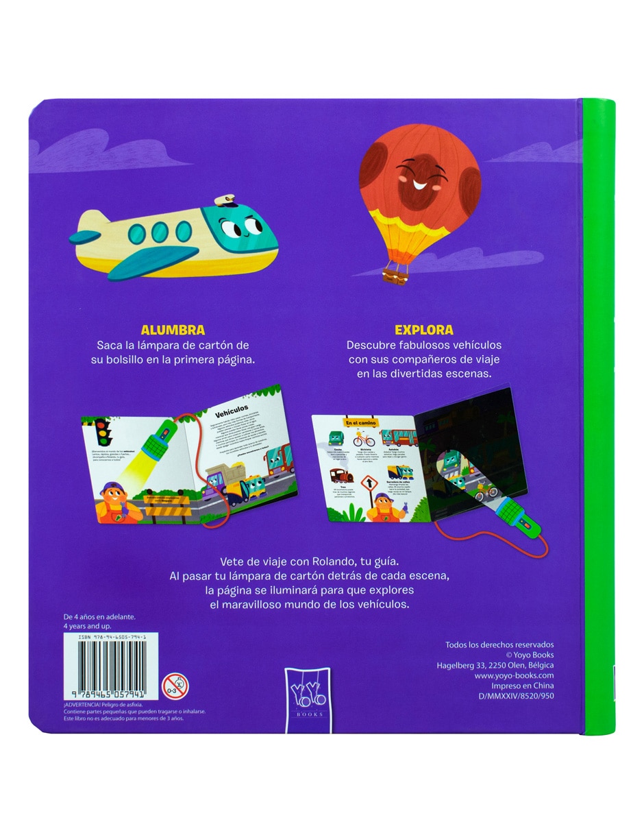 ¡Alumbra y explora! Vehículos de Jo Dupre Bvba (Yoyo Books) 2