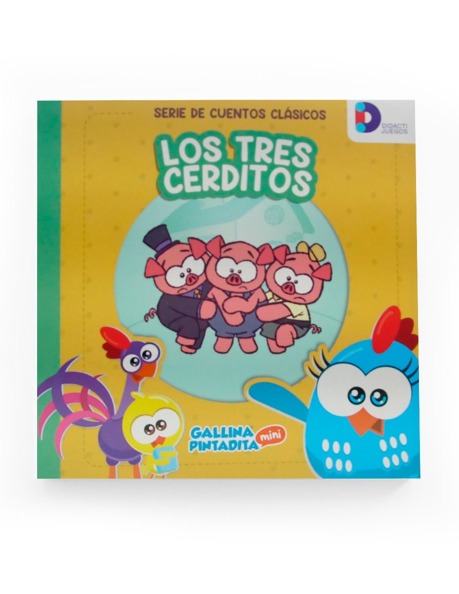 Libro La gallina pintadita y los tres cerditos de