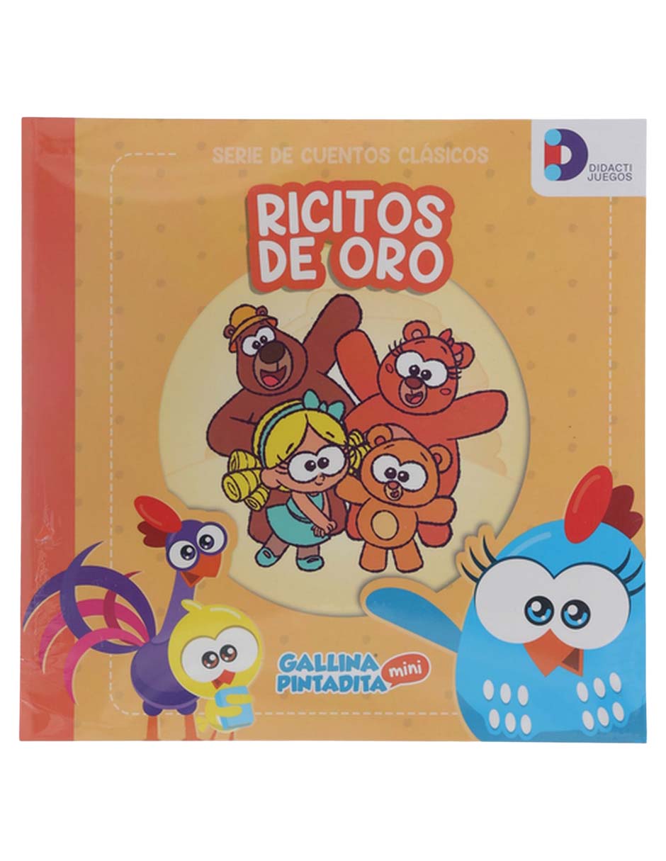 Libro La gallina pintadita y ricitos de oro de
