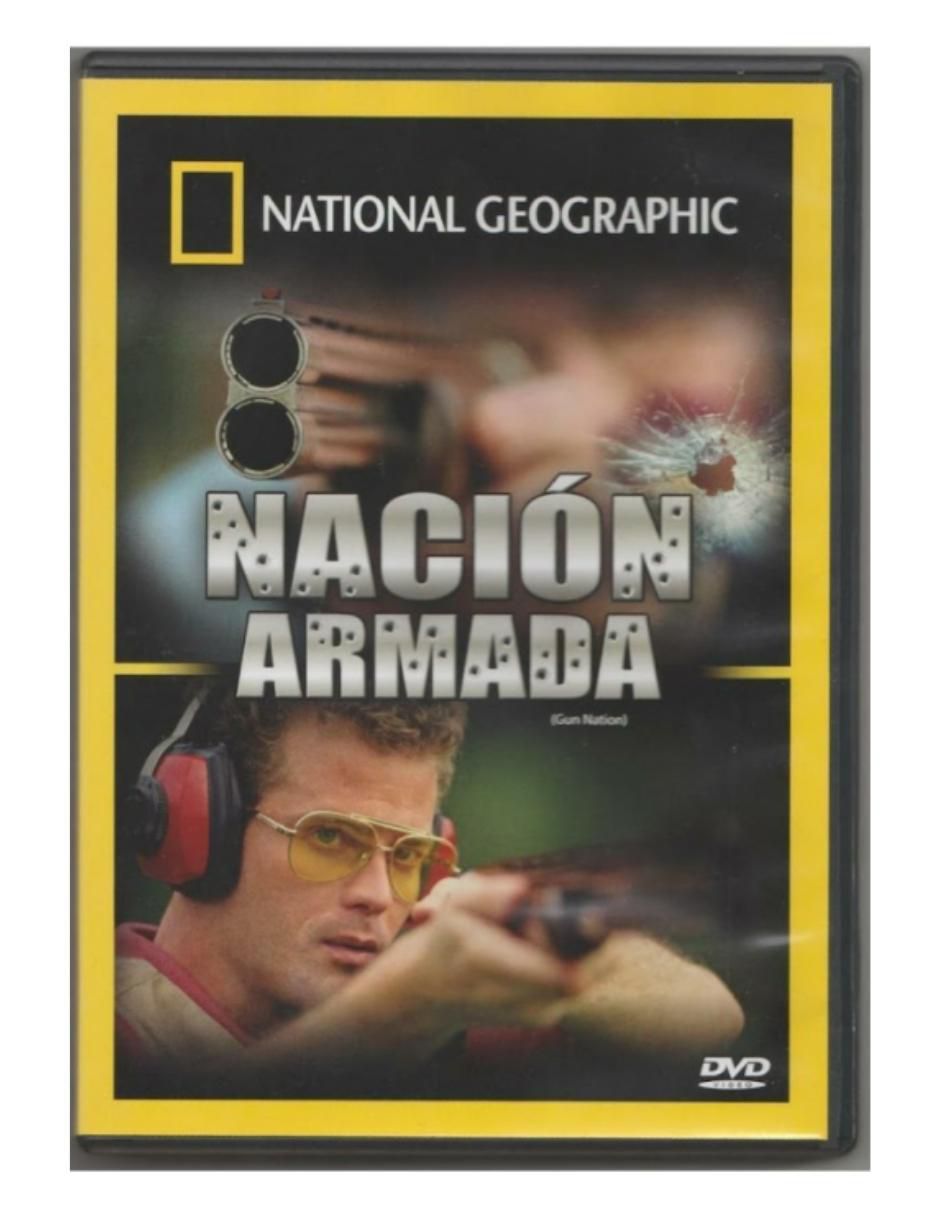 Nacion armada 2008 documental en Dvd estándar Nacion armada 2008 documental en Dvd estándar