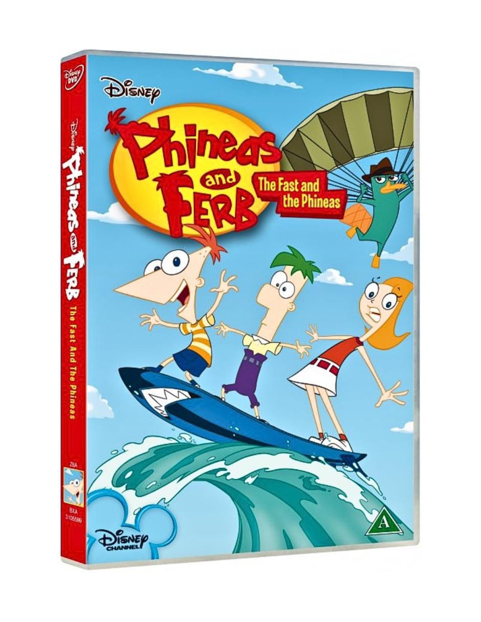 Phineas y Ferb: El rápido 2008 serie de televisión en DVD estándar