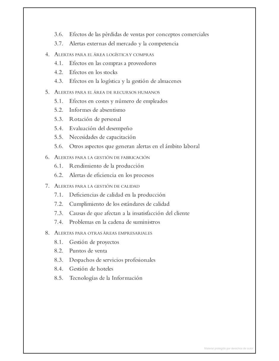 Libro Alertas de gestión empresarial para mejorar los resultados de Luís Muñiz 3