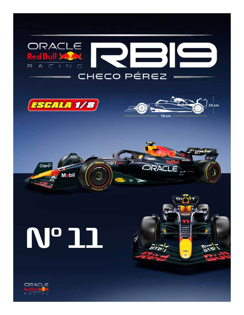 Coleccionable Red Bull F1 Rb19 0011