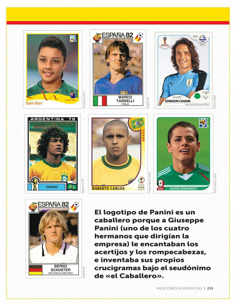 Libro Leyendas del Fútbol Panini. Los mejores cromos de fútbol del mundo de Greg Lansdowne 6