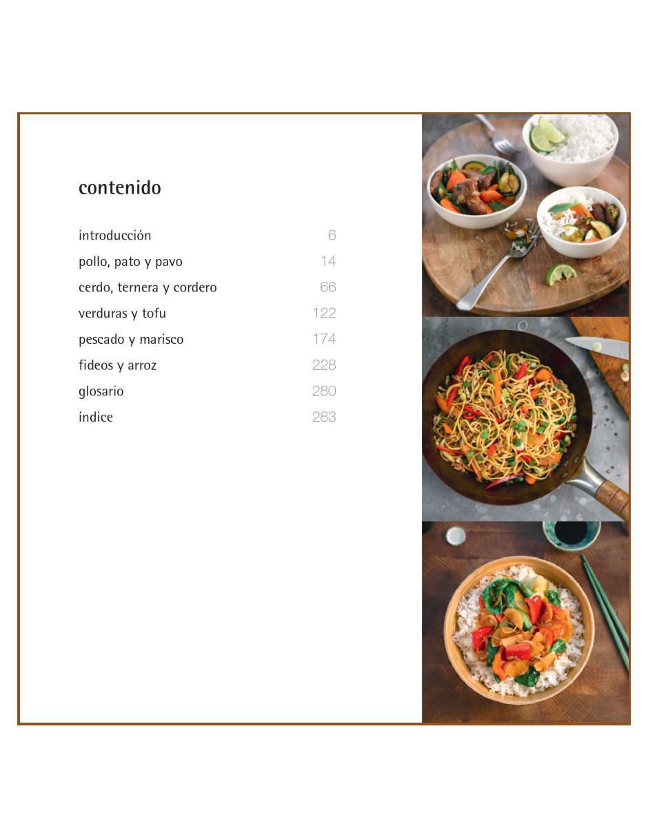 Libro 500 Recetas para Wok de Michelle Keogh 5