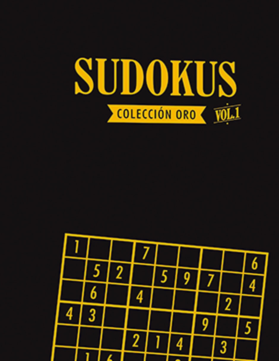 Libro Sudokus Colección Oro Vol. 1 de 2