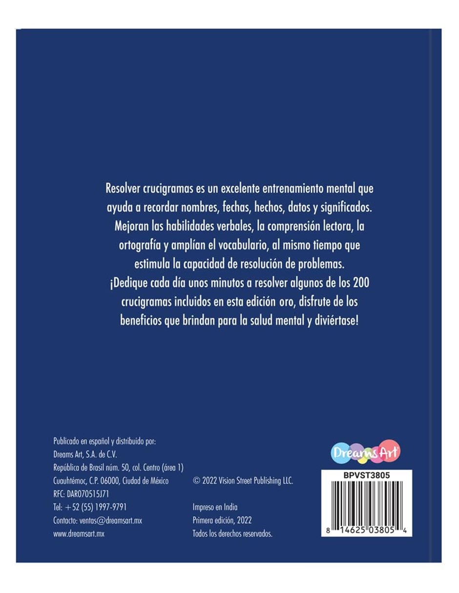 Libro Crucigramas de 2