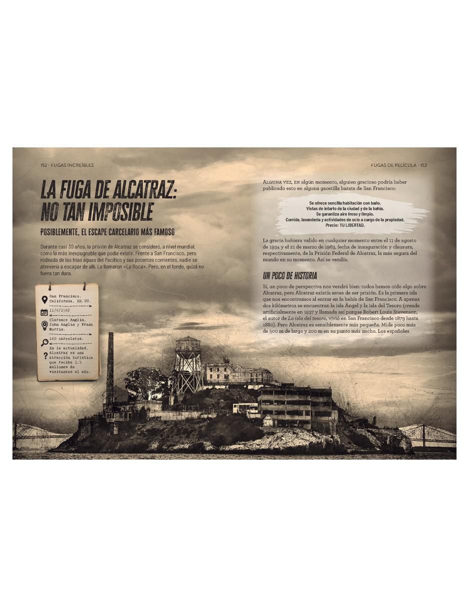 Libro Fugas Increibles - Fugas históricas y de Película de Alberto Jiménez García 3