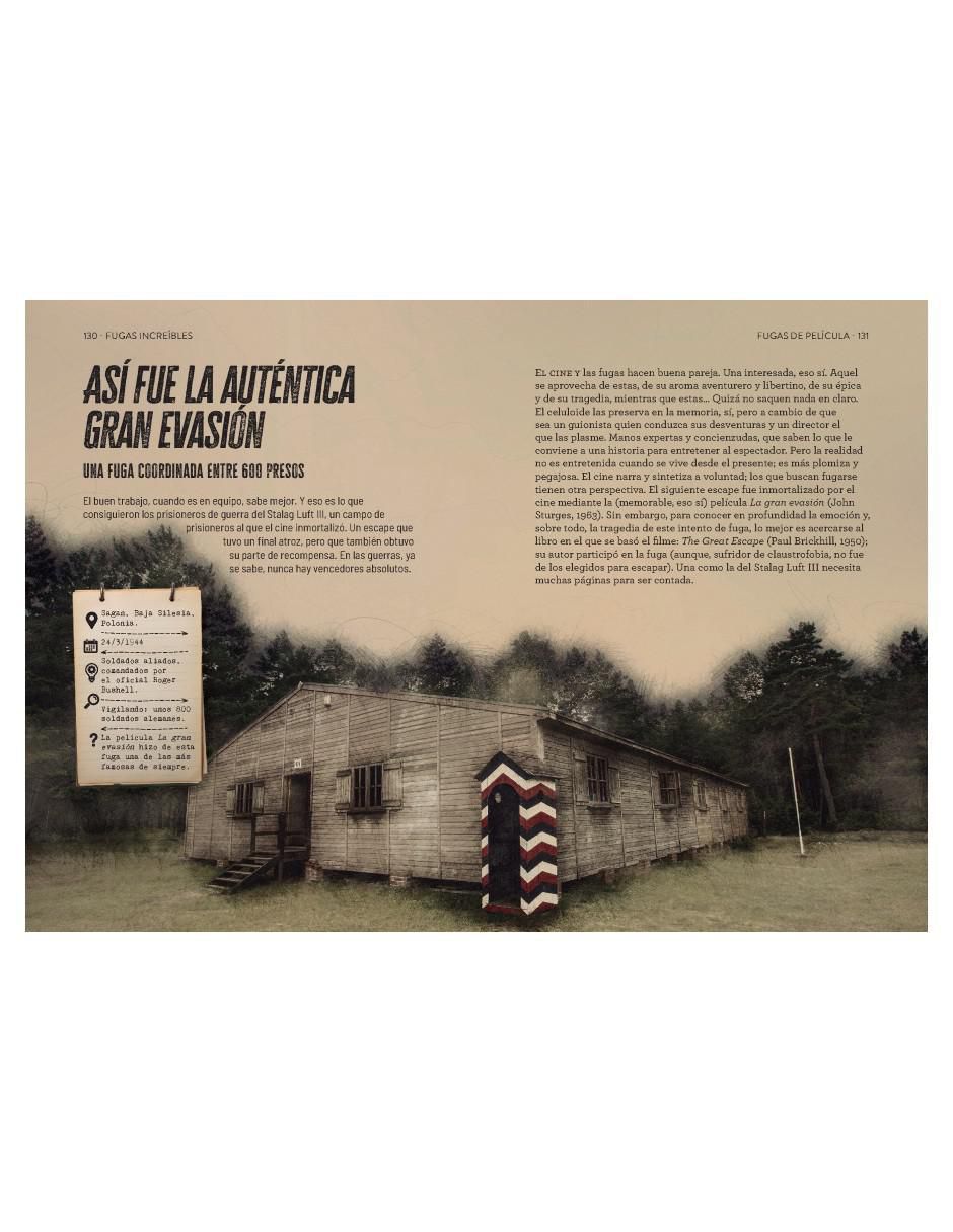 Libro Fugas Increibles - Fugas históricas y de Película de Alberto Jiménez García 5