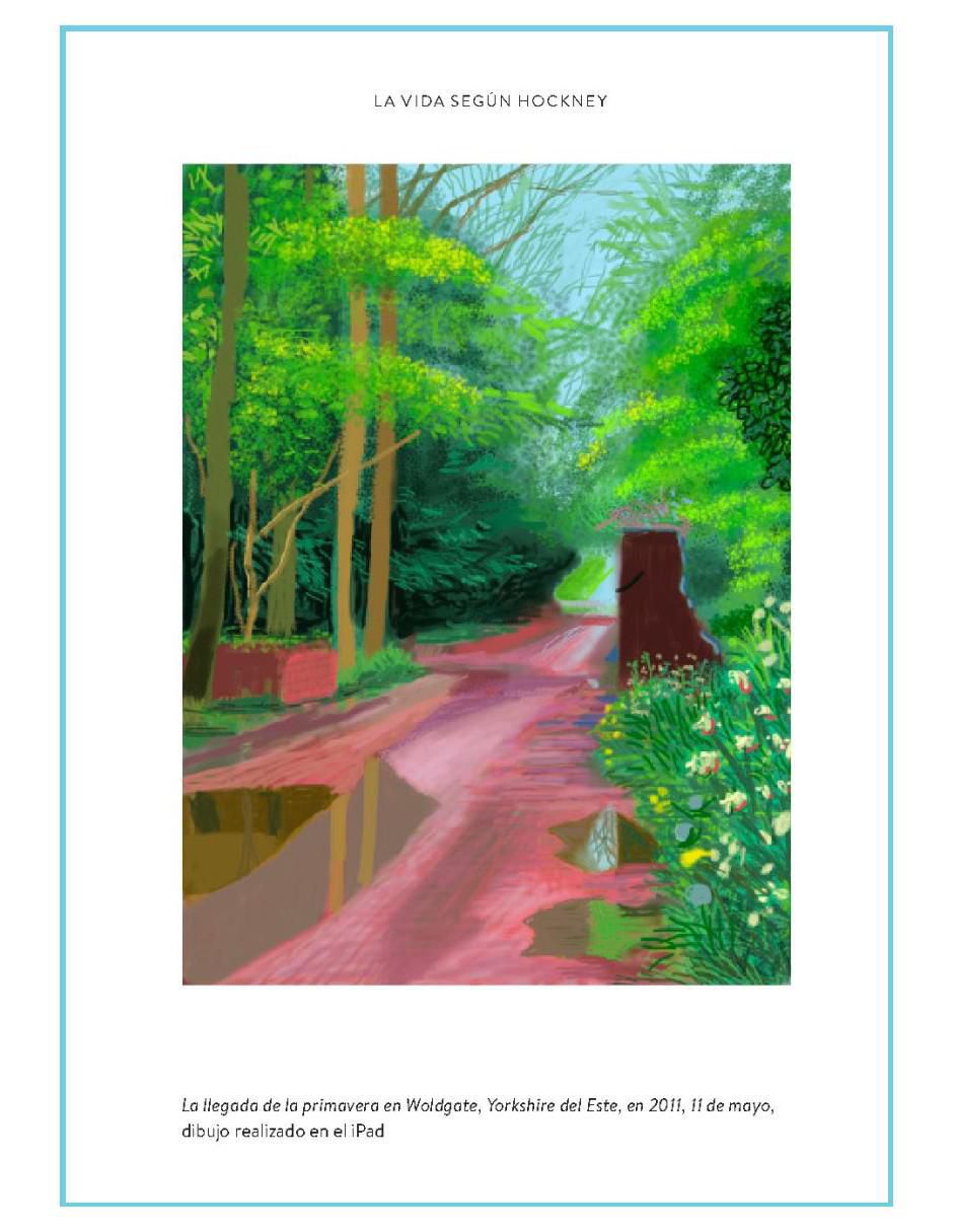 Libro El Mundo Según David Hockney de david Hockney/Martin Gayford 2