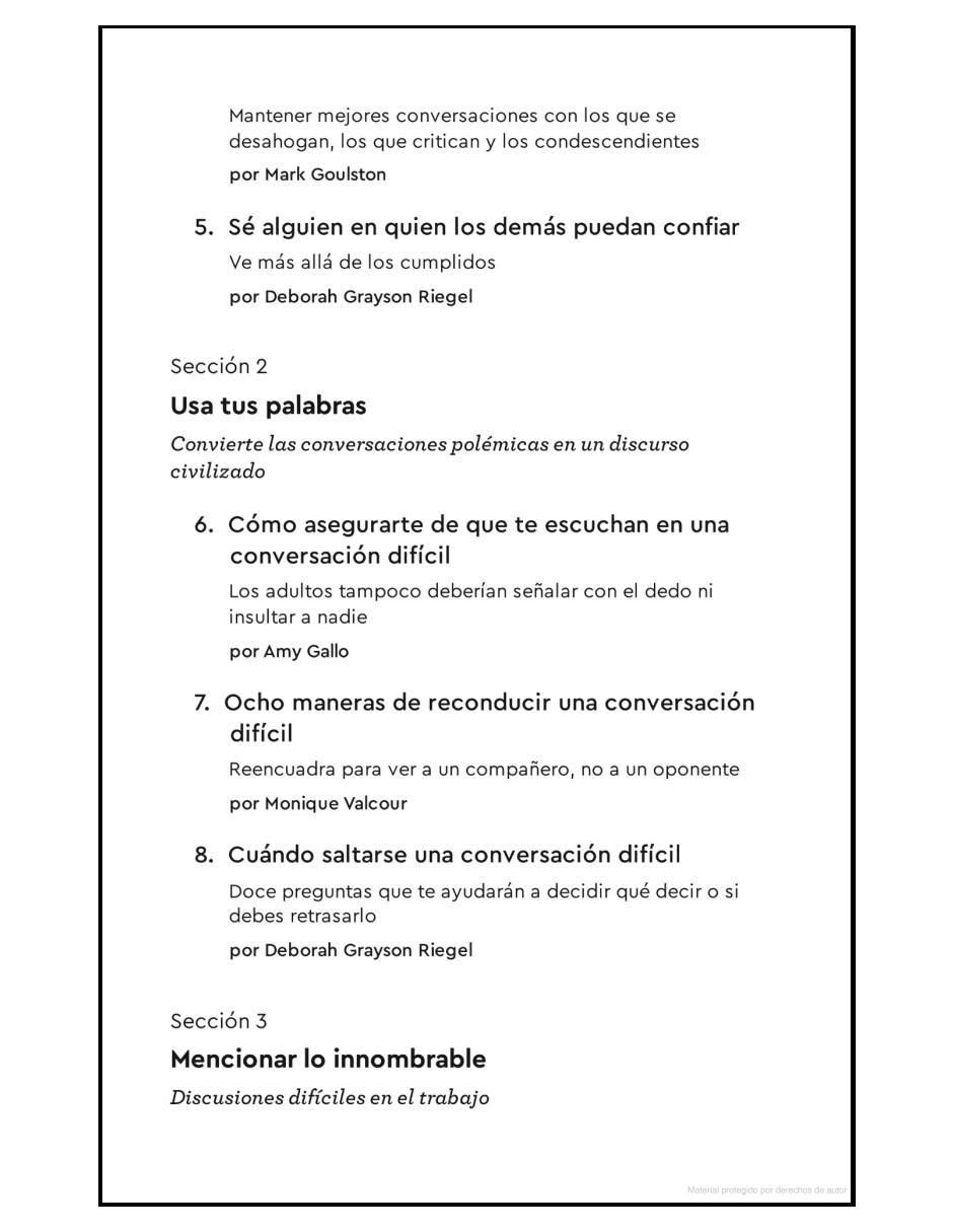 Libro Tips para comunicarse mejor de Harvard Business Review 3