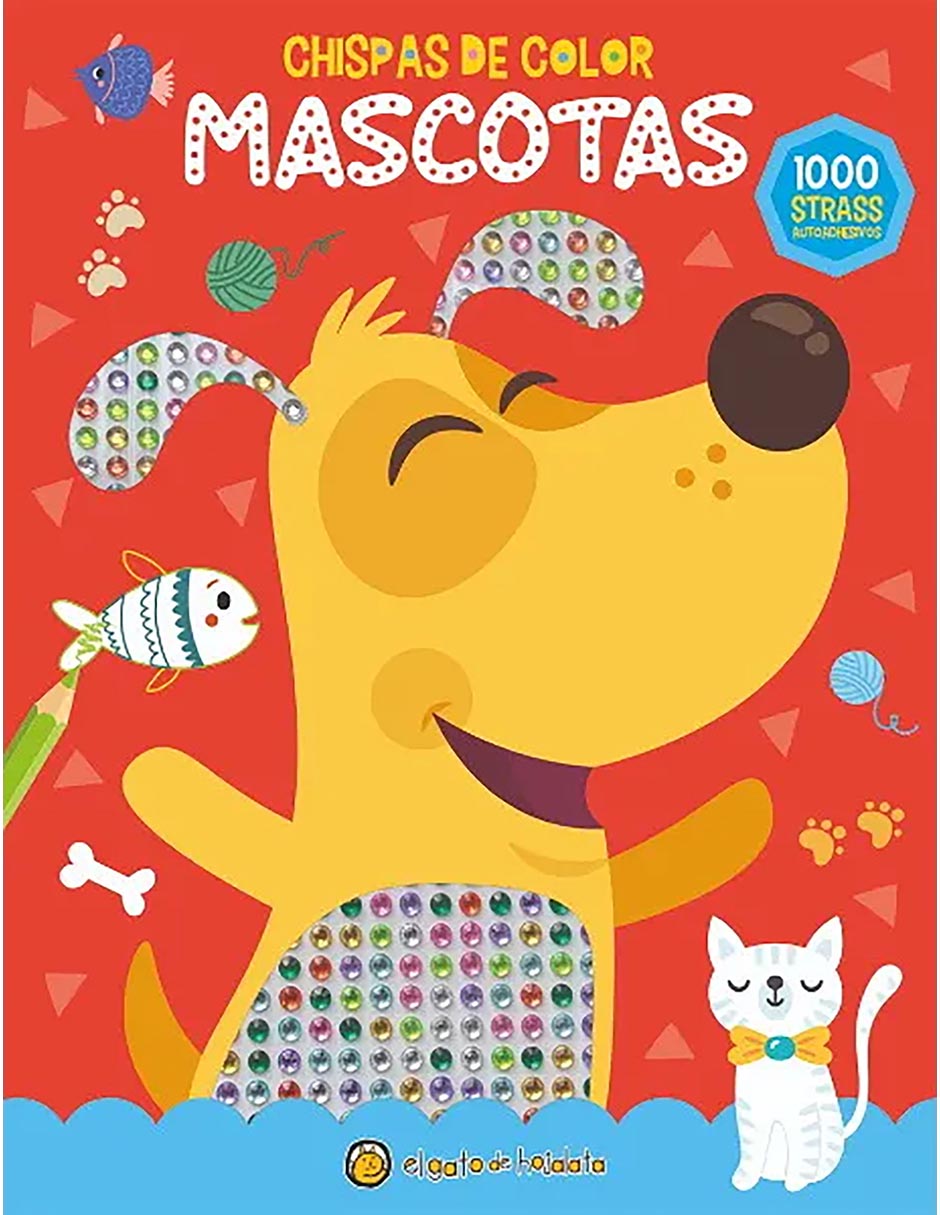 Libro Chispas de Color-Mascotas de Editorial Guadal
