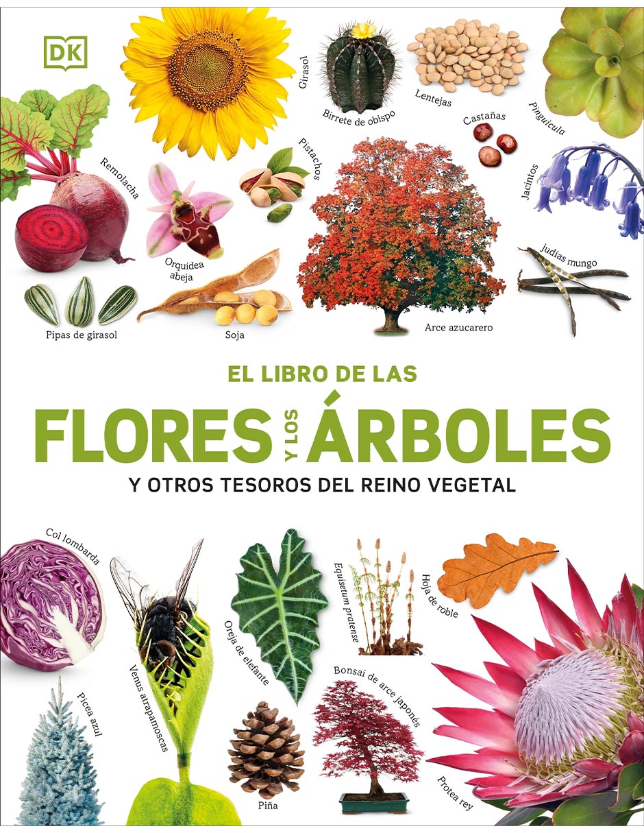 Libro El libro de las flores y los árboles. Y otros tesoros del reino vegetal de Libro El libro de las flores y los árboles. Y otros tesoros del reino vegetal de