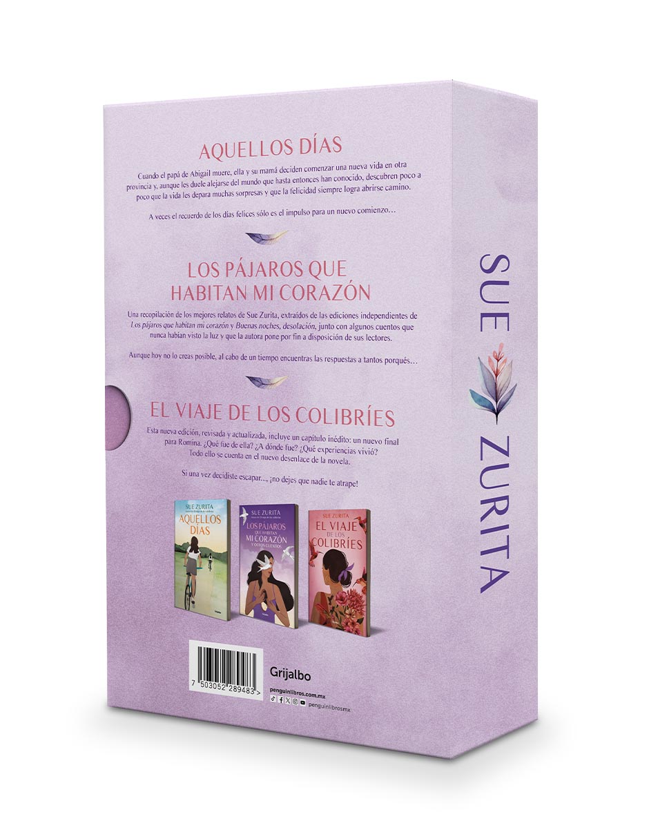 Box set colección Aquete Sue Zurita 2