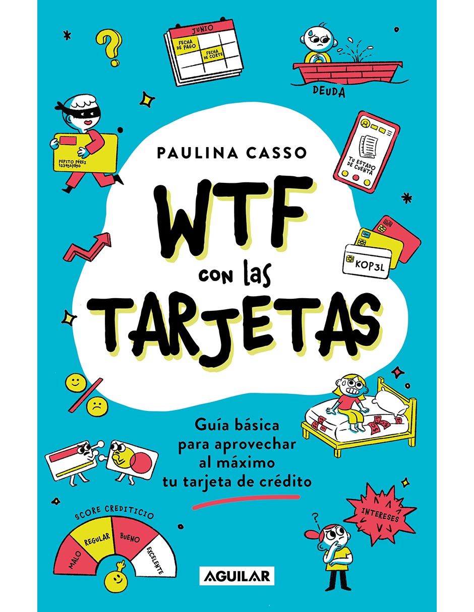 Libro WTF con las Tarjetas de Paulina Casso
