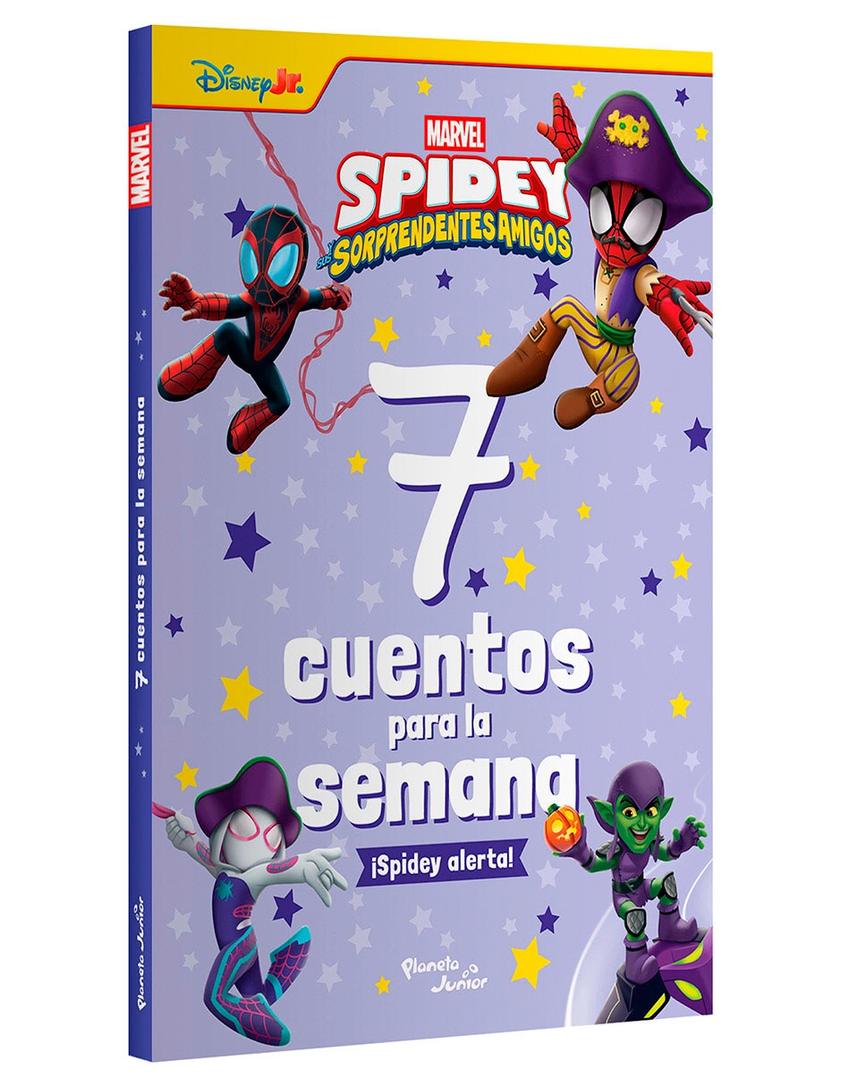 Libro Spidey y Sus Sorprendentes Amigos 7 cuentos para la semana de Marvel 2