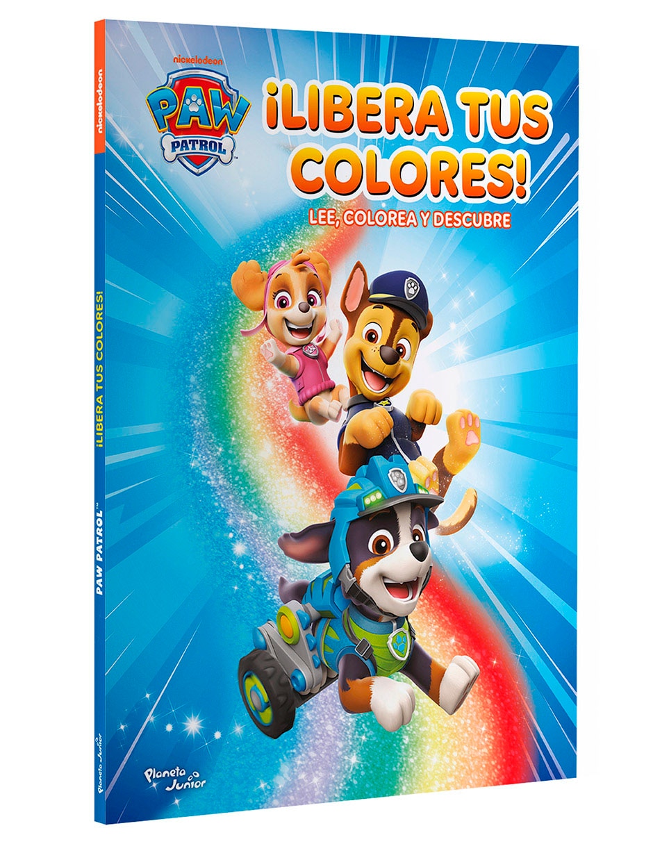 Libro Paw Patrol Libera tus Colores de Nickelodeon 3