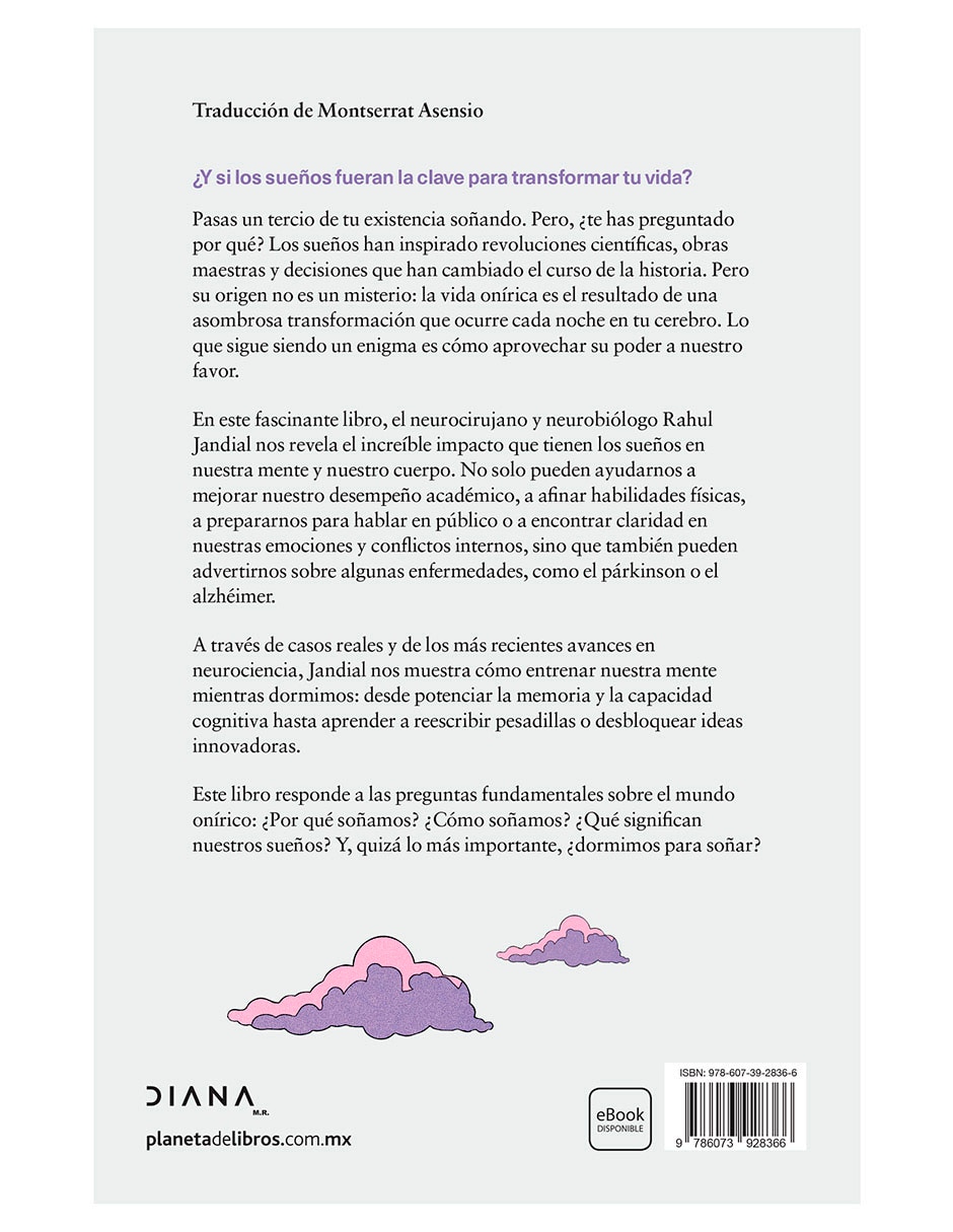 Libro ¿Por que Soñamos? de Rahul Jandial 2