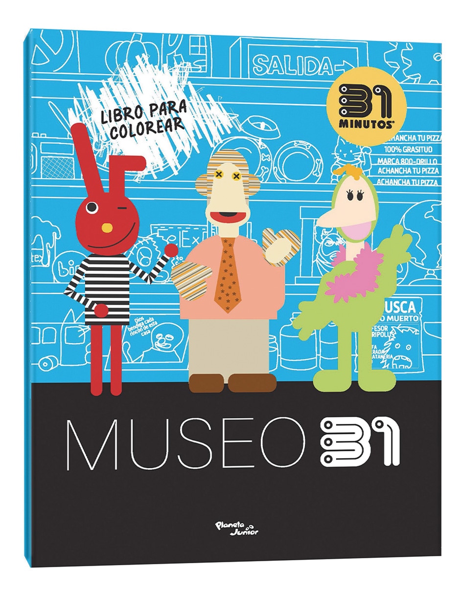 Libro MUSEO 31 PARA PINTAR de 31 MINUTOS 2