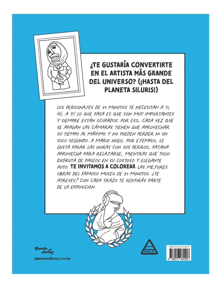 Libro MUSEO 31 PARA PINTAR de 31 MINUTOS 3