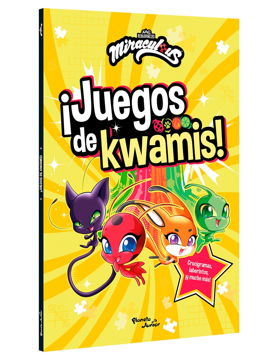 Libro Ladybug juegos de kwamis de Miraculous 3