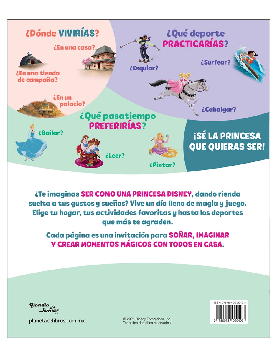 Libro Quiero ser una Princesa de Disney 2