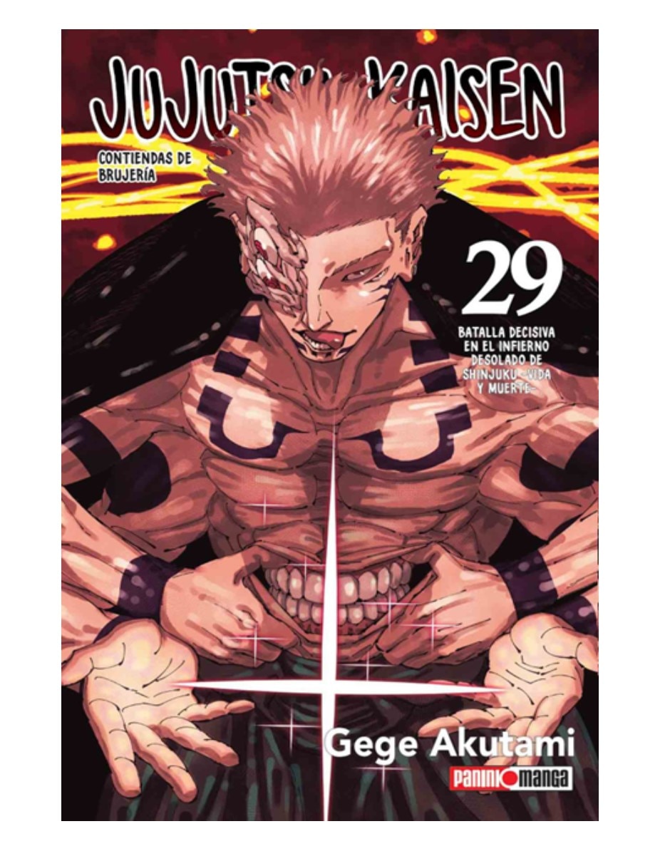 Manga Jujutsu Kaisen N.29