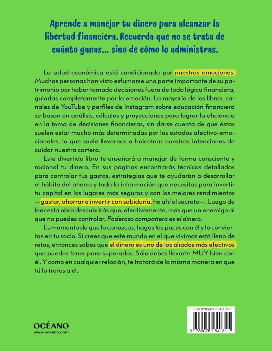 Libro Poderoso compañero es el dinero de Adalberto Ortiz 2