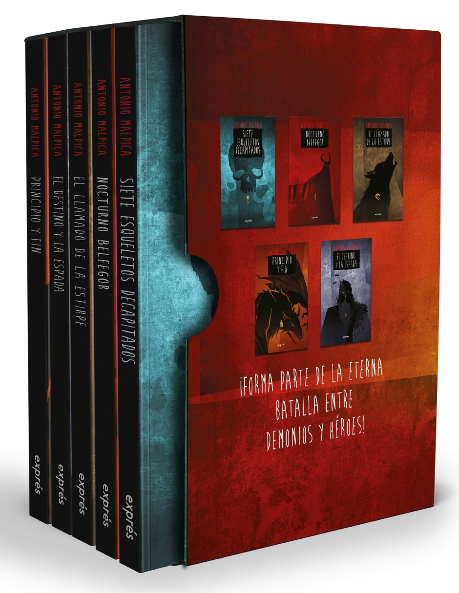 Box set El libro de los héroes de Antonio Malpica 2