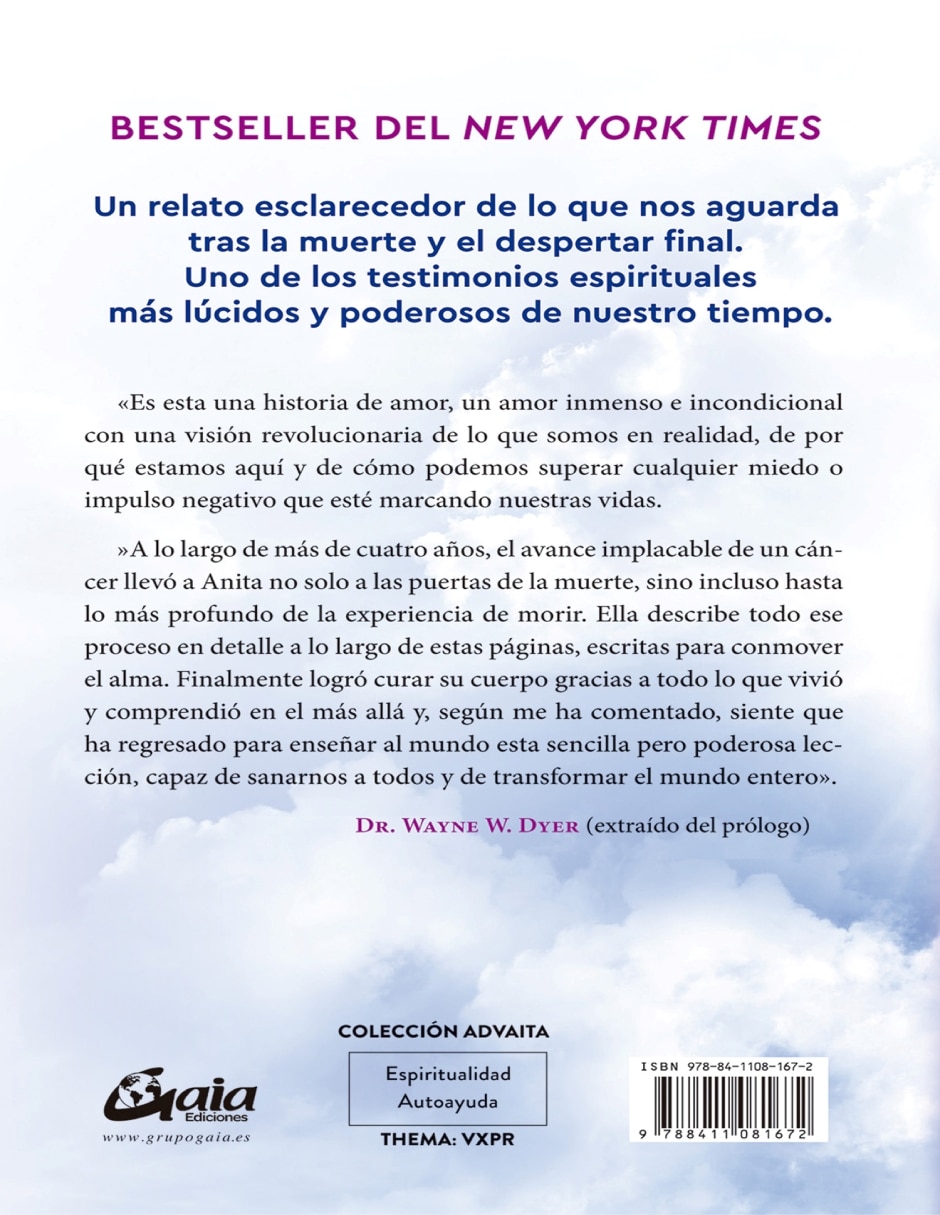 Libro Morir para ser yo de Anita Moorjani 2