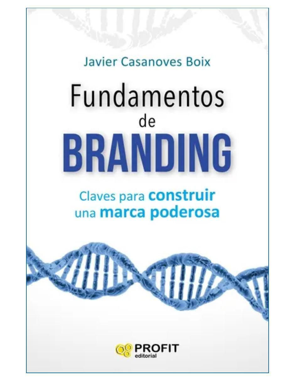 Libro Fundamentos de branding de Javier Casanoves Boix