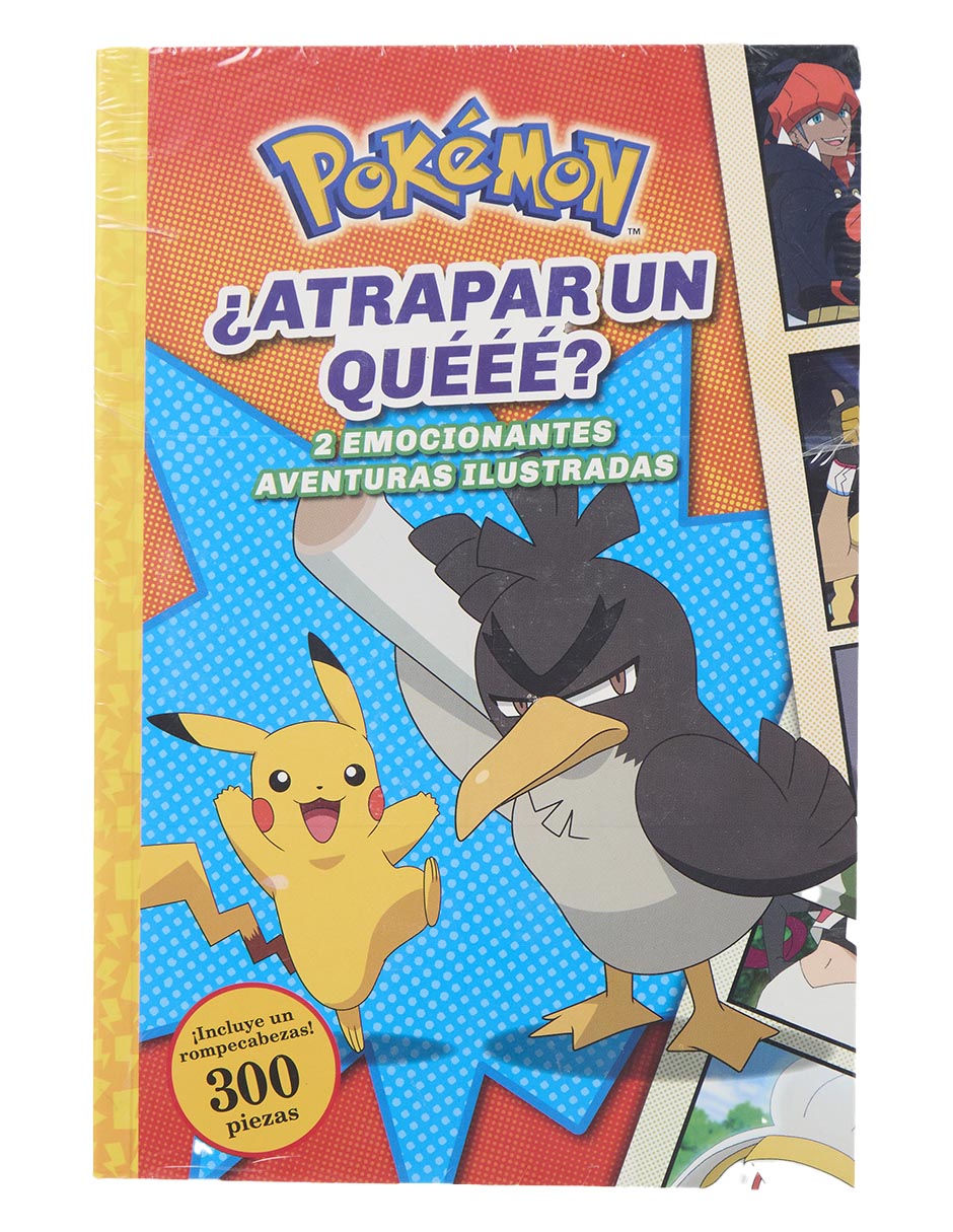 Libro con Rompecabezas Pokémon ¿Atrapar un Qué? de Corp