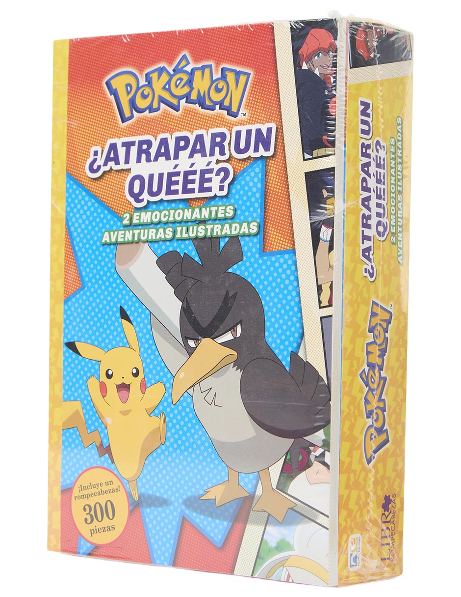 Libro con Rompecabezas Pokémon ¿Atrapar un Qué? de Corp 2