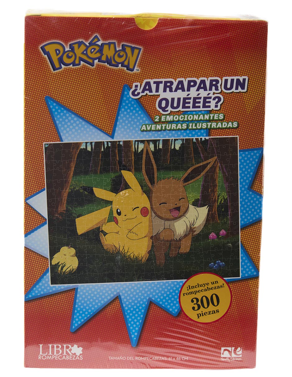 Libro con Rompecabezas Pokémon ¿Atrapar un Qué? de Corp 4