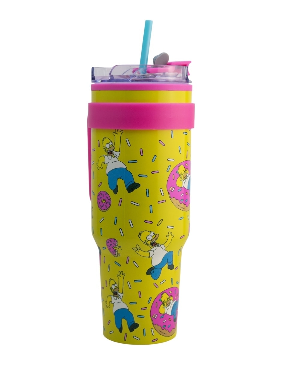 Termo de acero inoxidable Simpson con tapa rosca 1.2 L 3