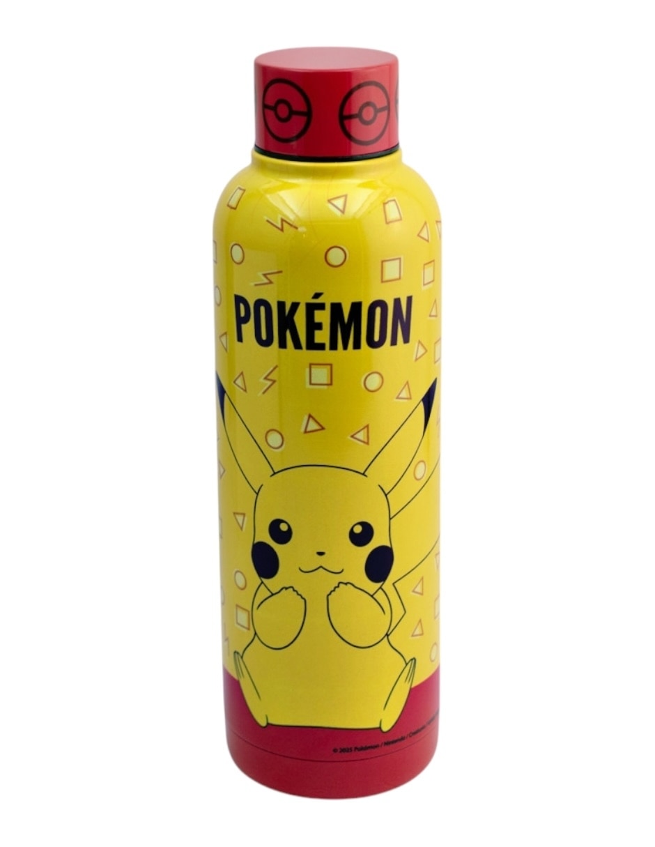 Termo de acero inoxidable Pokémon con tapa rosca 500 ml 3