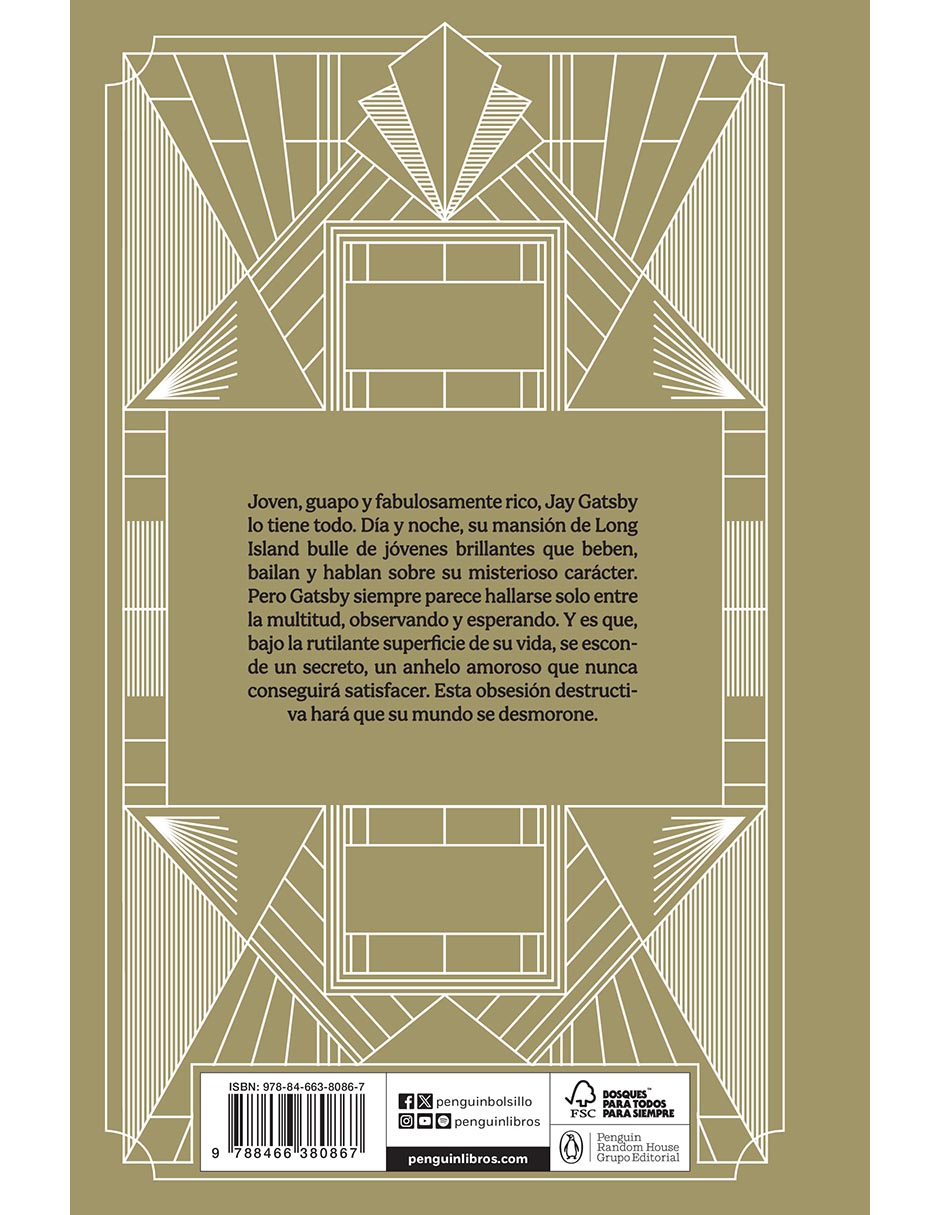 Libro El Gran Gatsby (Edición Conmemorativa) de Francis Scott Fitzgerald 2