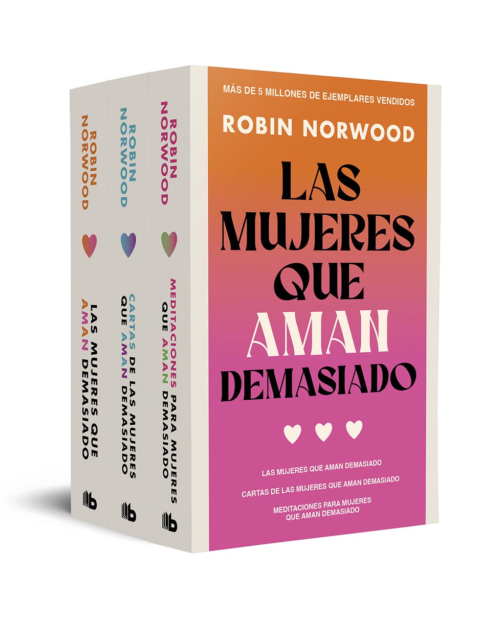 Estuche con libros Las Mujeres Que Aman Demasiado de Robin Norwood