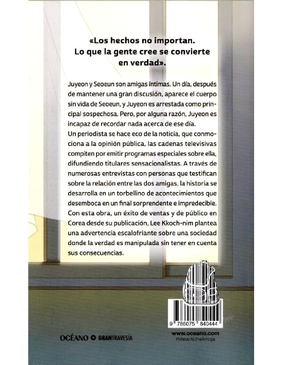 Libro Matar a una amiga de Lkoch-Nim Lee 2