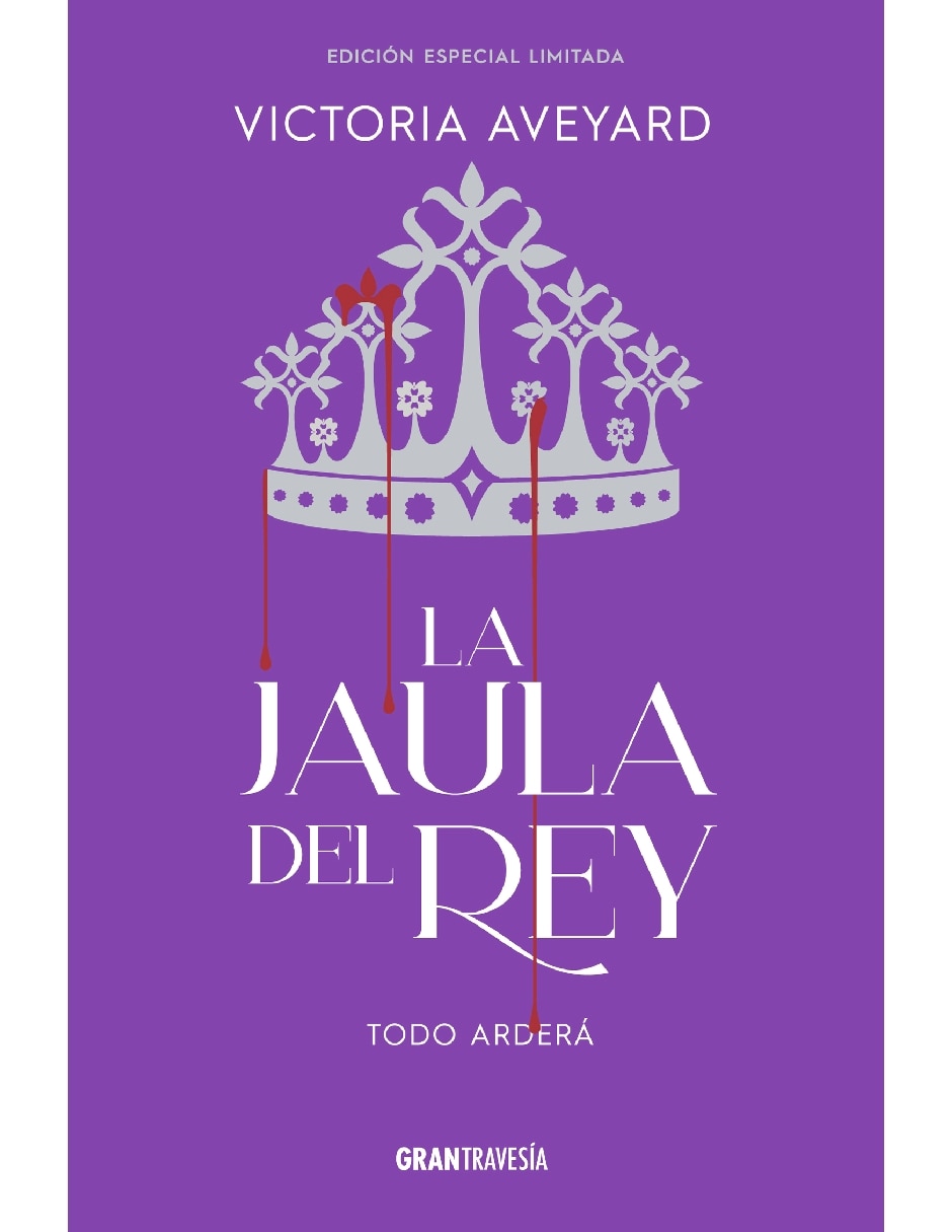 Libro Jaula del rey edición especial de Aveyard Victoria