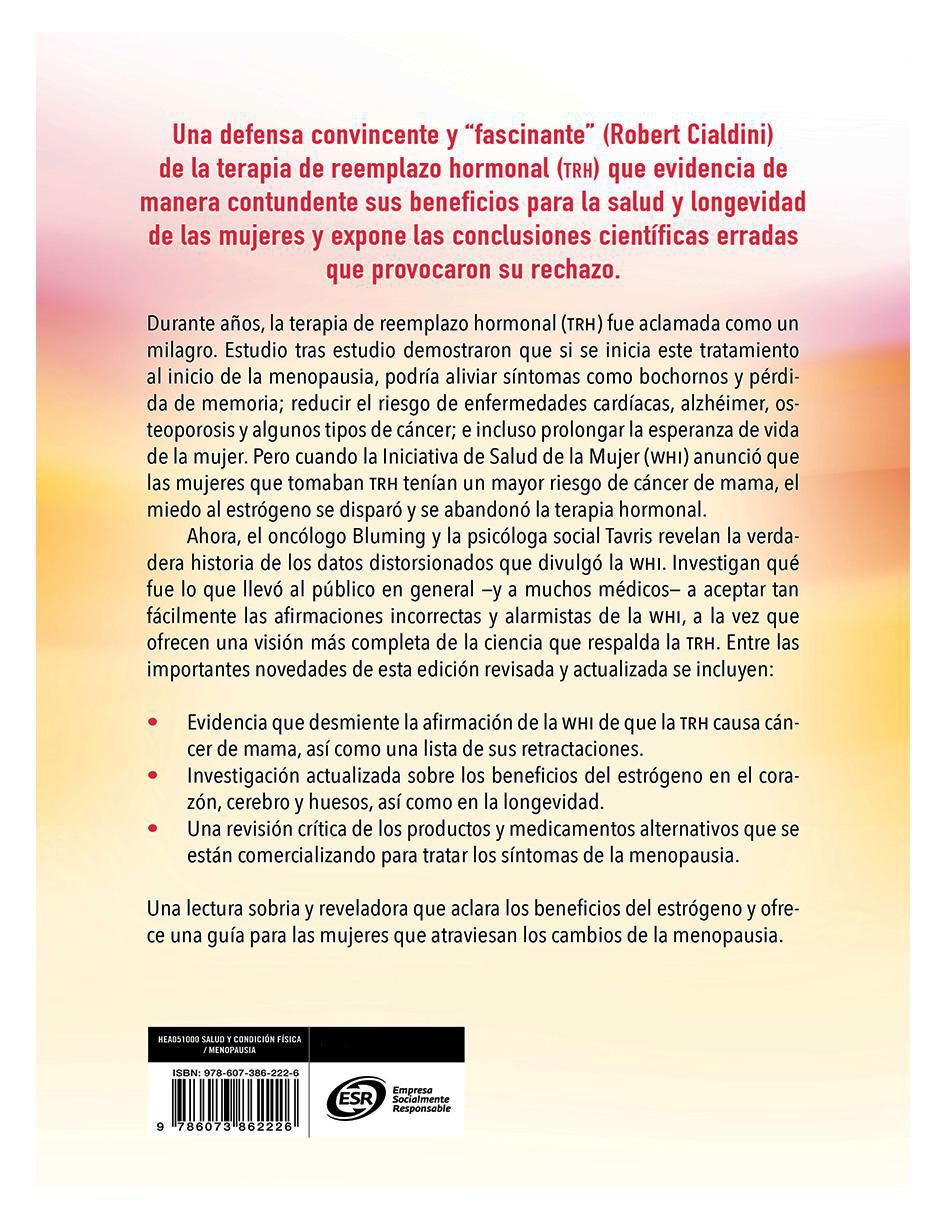 Libro Los estrógenos importan de Dr. Avrum Bluming/ Dra. Carol Tavris 3