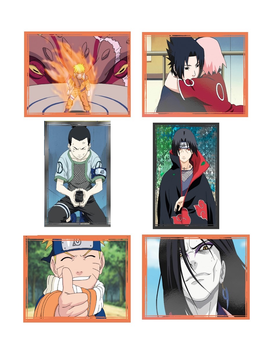Estampas de Naruto 2