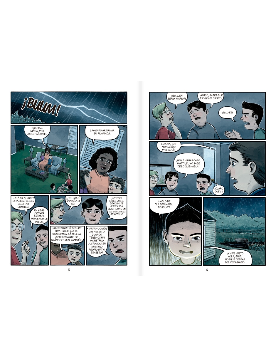 Libro UNA PIJAMADA DE TERROR de Michael Regina 2