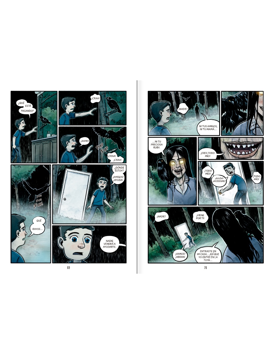 Libro UNA PIJAMADA DE TERROR de Michael Regina 4