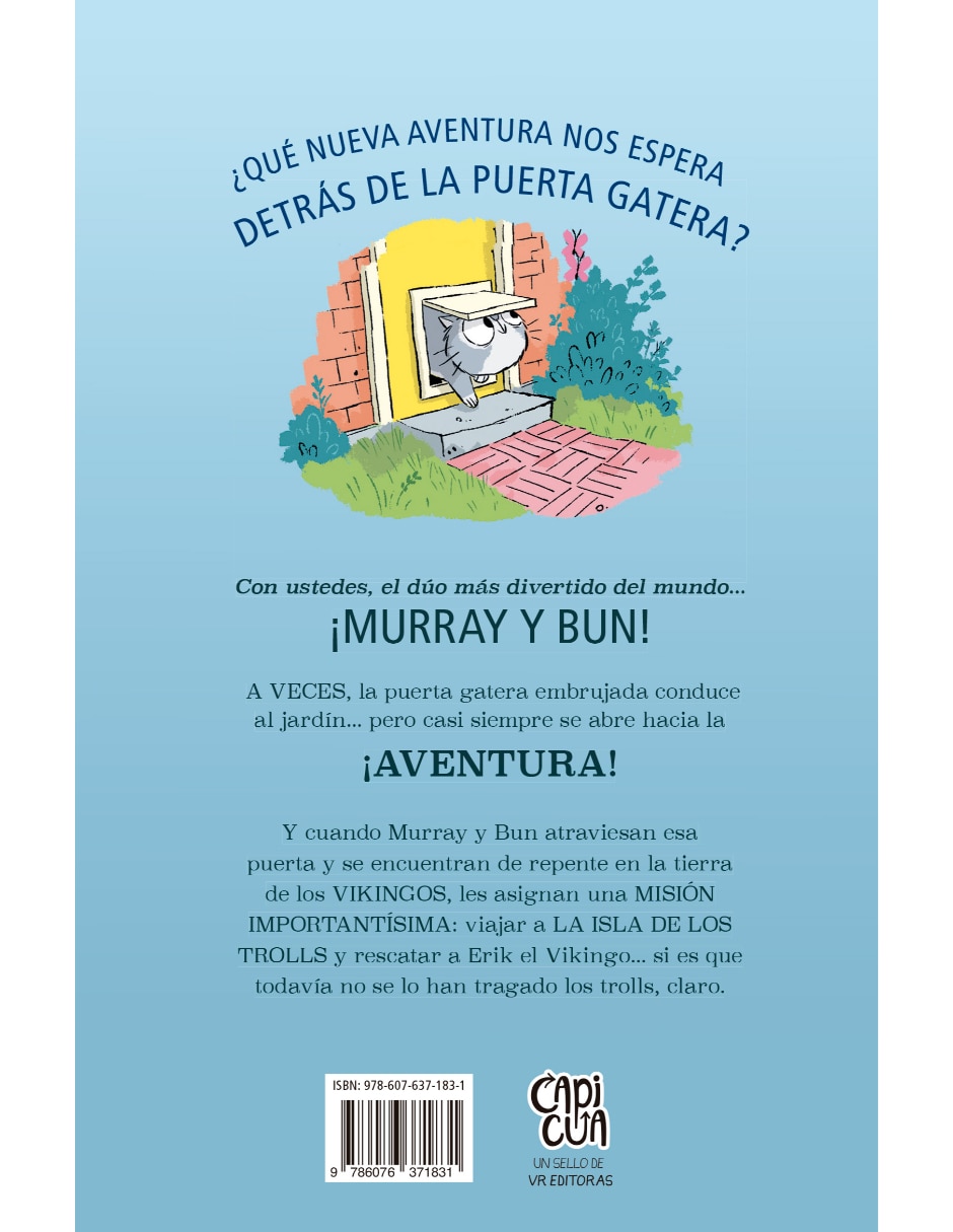 Libro ¡MURRAY Y BUN! MURRAY EL VIKINGO de ADAM STOWER 2