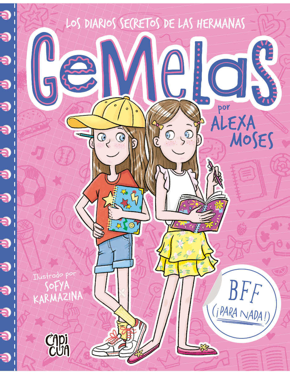 Libro LOS DIARIOS SECRETOS DE LAS HERMANAS GEMELAS de ALEXA MOSES
