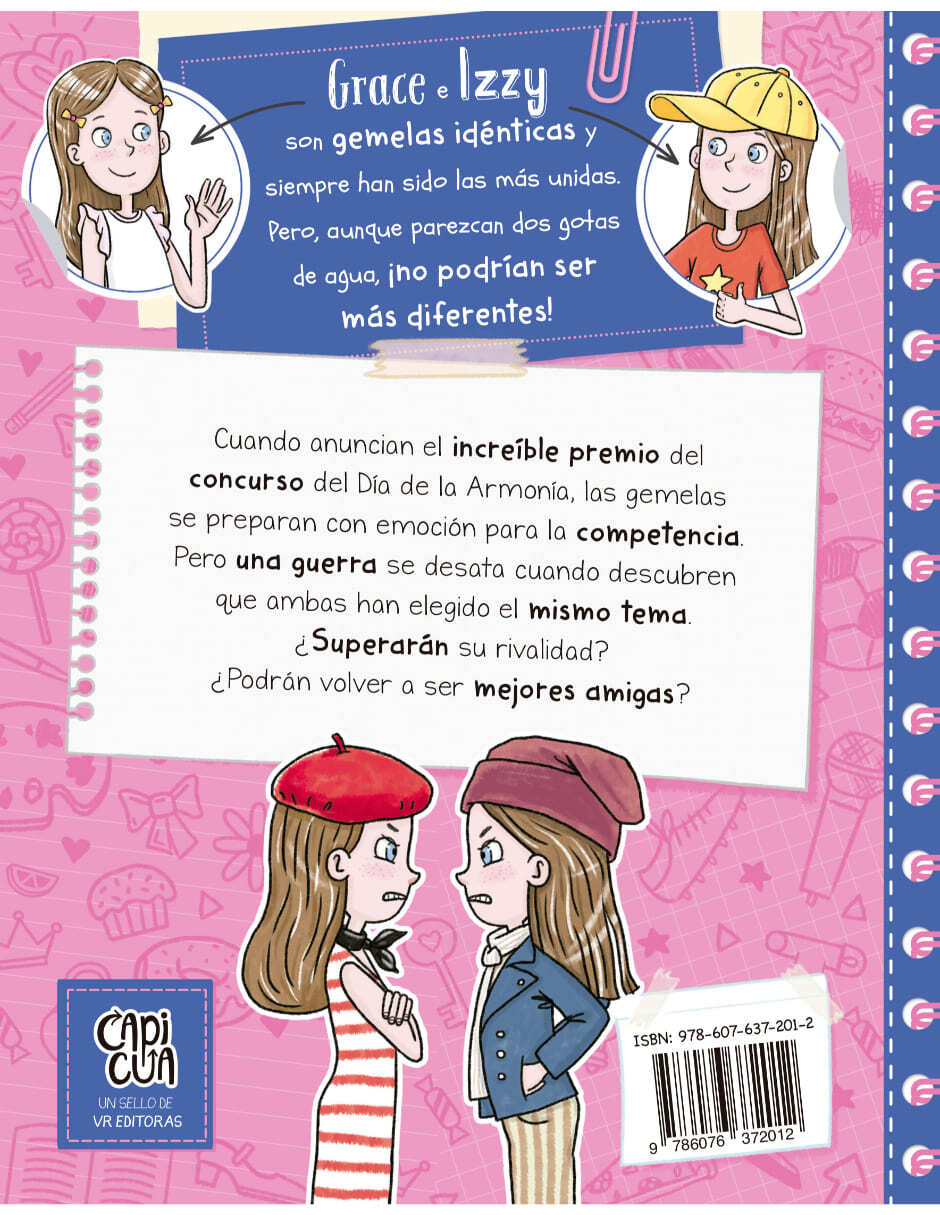 Libro LOS DIARIOS SECRETOS DE LAS HERMANAS GEMELAS de ALEXA MOSES 4