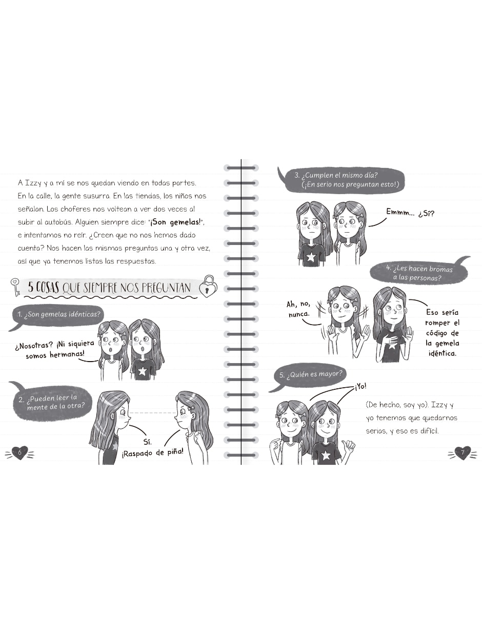 Libro LOS DIARIOS SECRETOS DE LAS HERMANAS GEMELAS de ALEXA MOSES 3